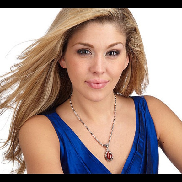 Barbara Bixby Jewelry - Barbara Bixby Sterling Carnelian Gemstone Enhancer